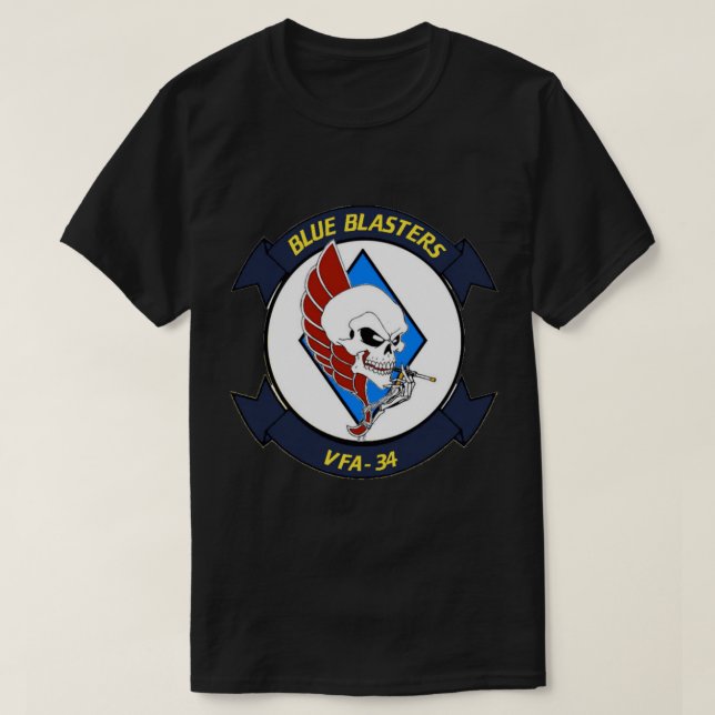 Parche de camiseta esencial para blasters azules V (Diseño del anverso)