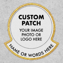 PARCHE DE CÍRCULO Personalizado personalizado con
