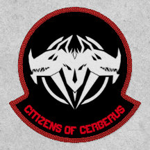 Parche de Citizens of Cerberus Kopion (Logo Blanco