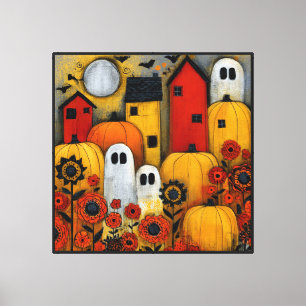 Parche de Halloween de Arte Popular Caprichoso