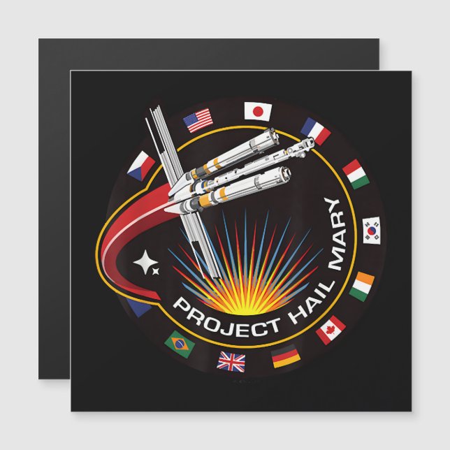 Parche de misión espacial (Anverso/Reverso)