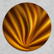 Parche dorado y negro para ropa y más