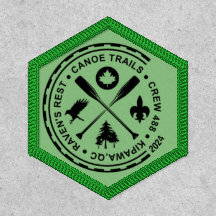 Parche Hex de Canoe Trails 2024