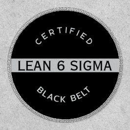 Parche negro certificado Lean SS Patch
