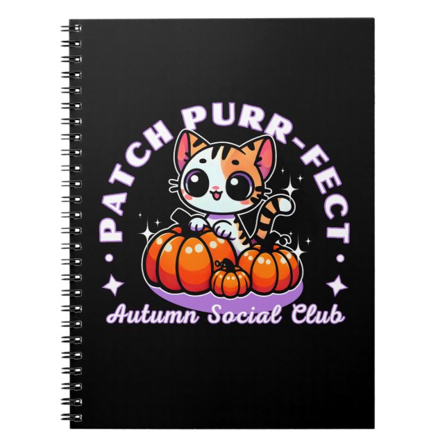 Parche purr-fecto - Cuaderno de parches para calab (Frente)