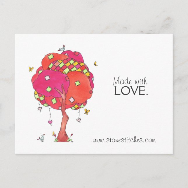 Parches, tarjeta de publicidad (Anverso)