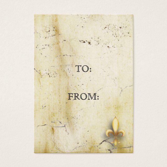 Parchment Fleur-de-Lys (Frente)