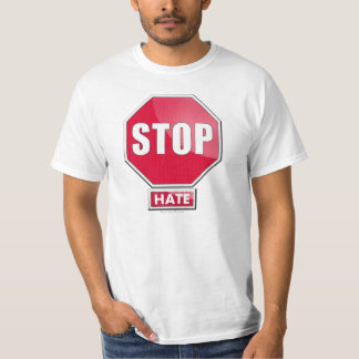 "Pare camiseta de la muestra de la parada del