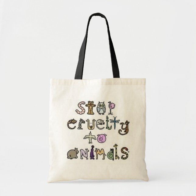 Pare el bolso de la crueldad (Frente)