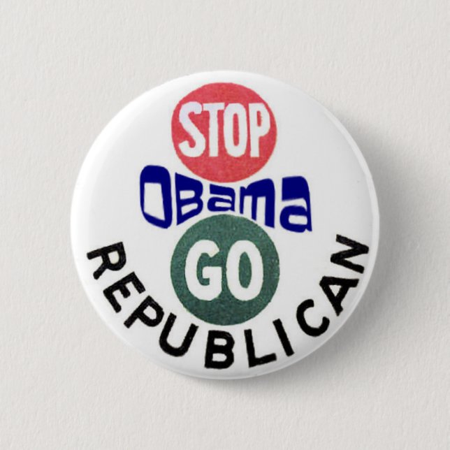 Pare el botón de Obama 2012 (Anverso)