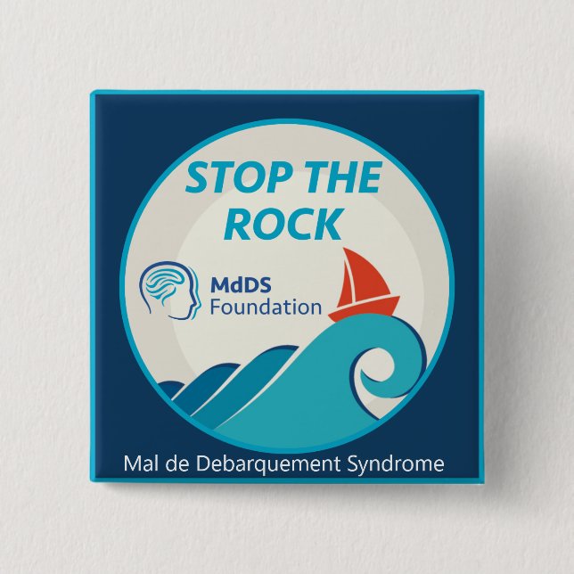 Pare el botón del cuadrado de la roca (Anverso)