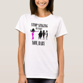 Pare el cantar de mi camiseta de la parte (para