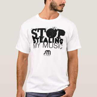 Pare el robar de mi camiseta de la música