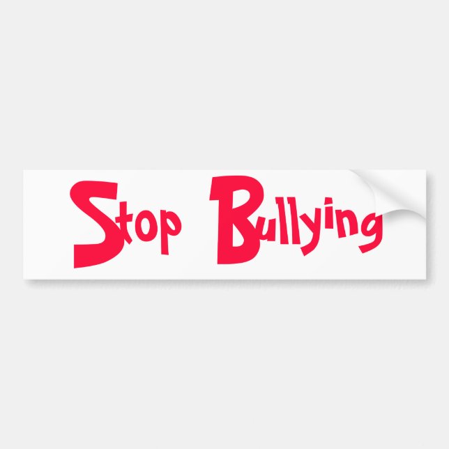 Pare el tiranizar - pegatina para el parachoques (Frente)