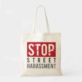 Pare la bolsa de asas del acoso de la calle