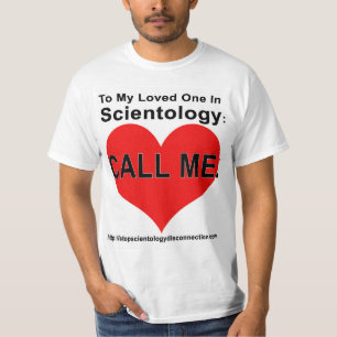 pare la camiseta de la desconexión del Scientolog