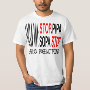 Pare la camiseta de SOPA y del PIPA