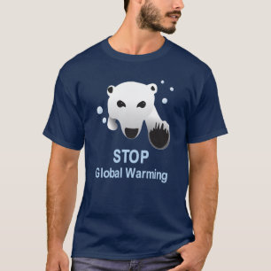 Pare la camiseta del calentamiento del planeta