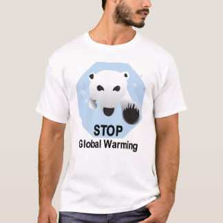 Pare la camiseta del calentamiento del planeta