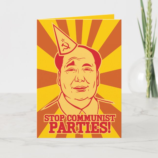 Pare la tarjeta de Mao del presidente de Partidos (Anverso)