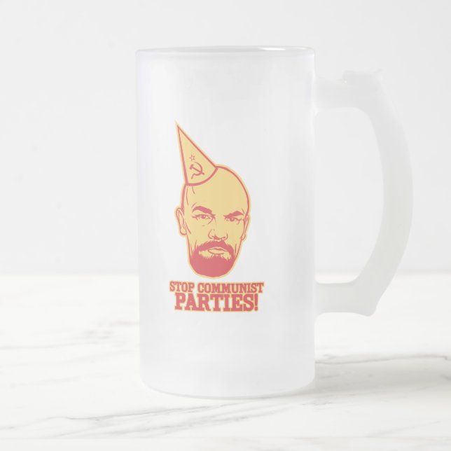 Pare la taza de cerveza de los Partidos Comunistas (Derecha)