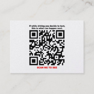 PARE las tarjetas de visita del código de TEXTING