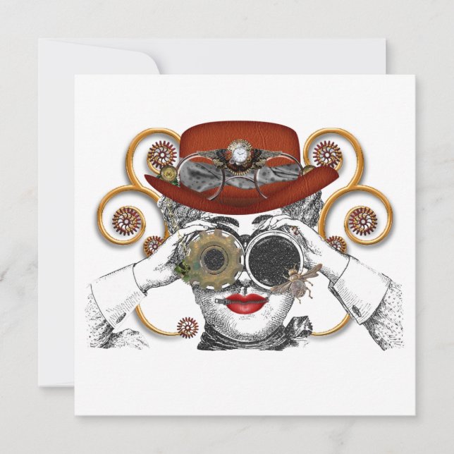 parece un tipo de steampunk (Anverso)