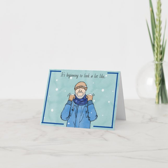 Parece una tarjeta ASL de invierno (Anverso)