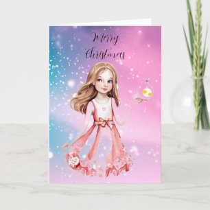 Parece una tarjeta de Navidades Princesa
