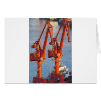 parecer gemelo de grúas de construcción