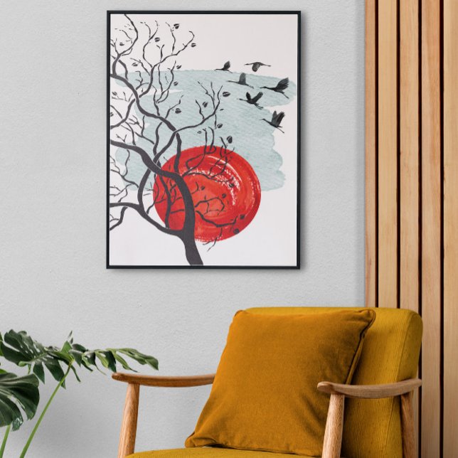 Pared de arte paisajístico, decoración moderna de  (Subido por el creador)