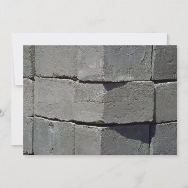 Pared de bloque de cemento (Anverso)