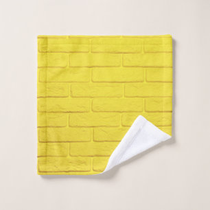pared de ladrillo amarillo