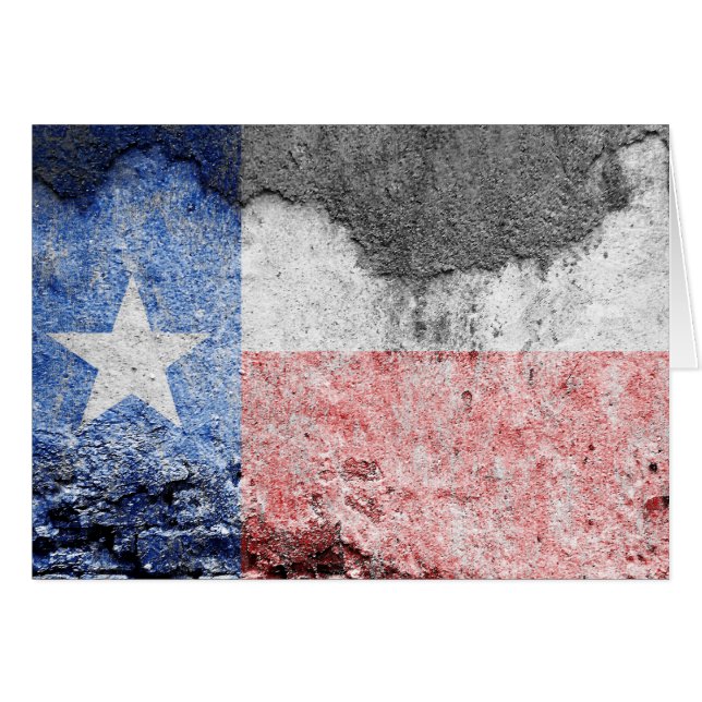 pared de ladrillo de la bandera de texas (Anverso (Horizontal))