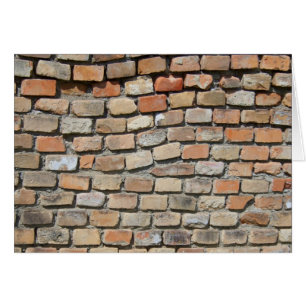 Pared de ladrillo vintage