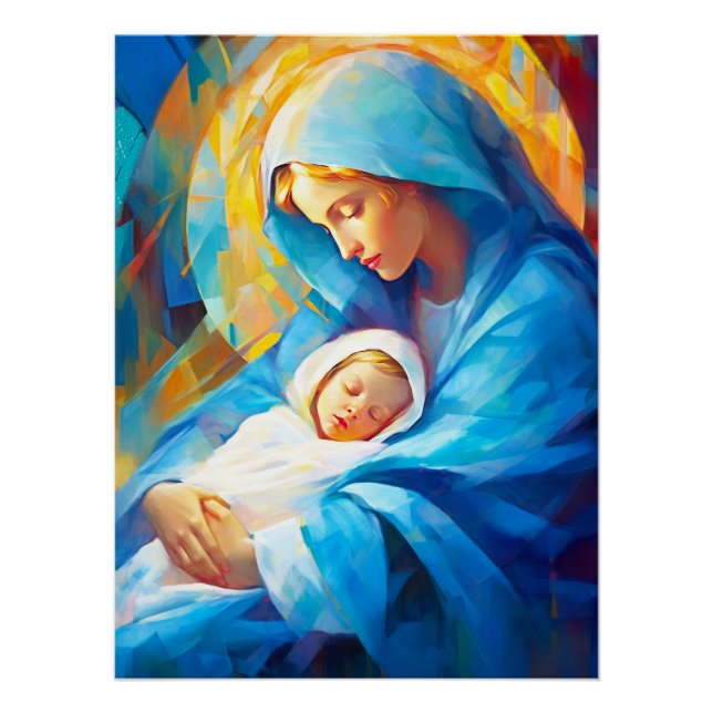 Pared de maternidad alegre arte Poster brillante (Anverso)