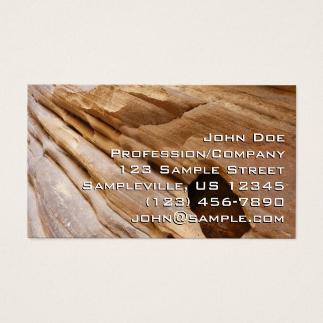 Pared del cañón de Zion Resumen de fotografía de l (Frente)