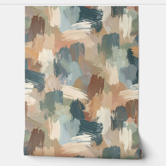 Pared Pintada Abstracta