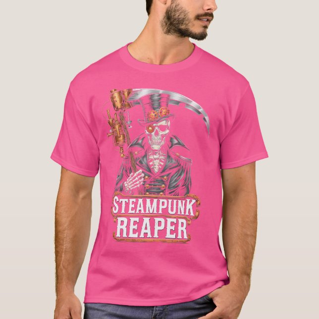 Pared Reaper Steampunk Death God Gears Top Hat Sci (Anverso)