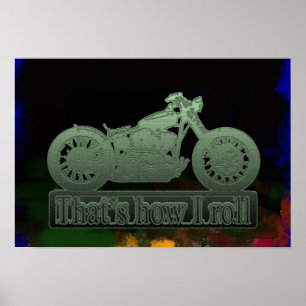 paredes de decoración de motocicleta