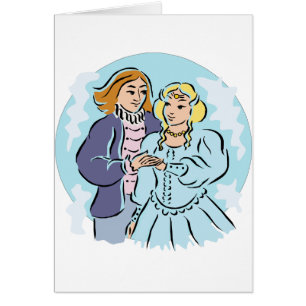 Pareja Boda medieval