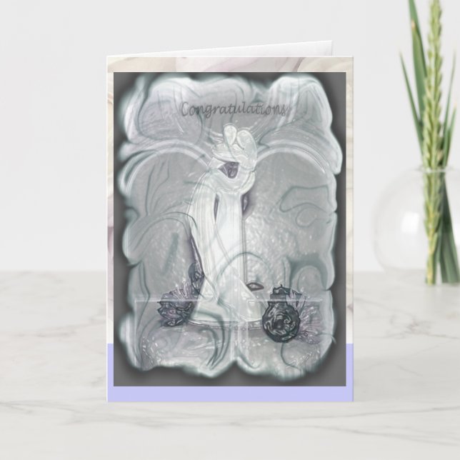 Pareja boda... Tarjeta (Anverso)