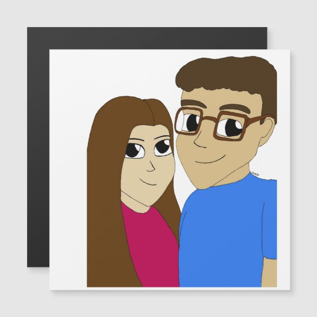 pareja Chibi (Anverso/Reverso)