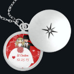 Pareja Cuta Boda Musical Primer Navidad collar<br><div class="desc">Camisetas, chaquetas, enredaderas, Totes, bolsos, bolsos, Gorras y más Personalizares para cubrir a todos en tu Fiesta - Camiseta de fiesta de boda para todos los miembros de la Fiesta Groom camisetas de los mejores camisetas Groomsman camisetas de los camisetas de los camisetas de los camisetas de los camisetas de...</div>