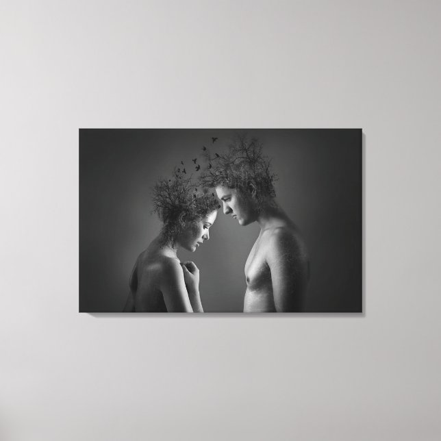 Pareja de arte pop (Anverso)