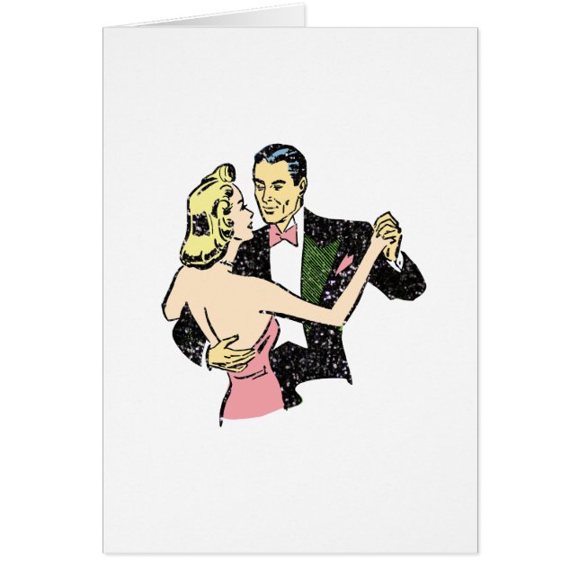 pareja de baile de cosecha (Frente)