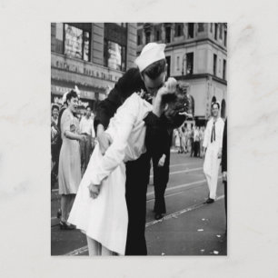 Pareja de besos vintage.Gran tarjeta de besos