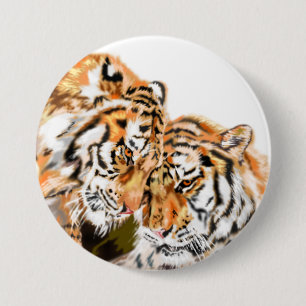 Pareja de botón de la familia Tigers