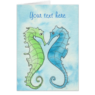 Pareja de caballito de mar