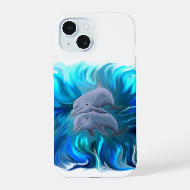 Pareja de delfines (Reverso )